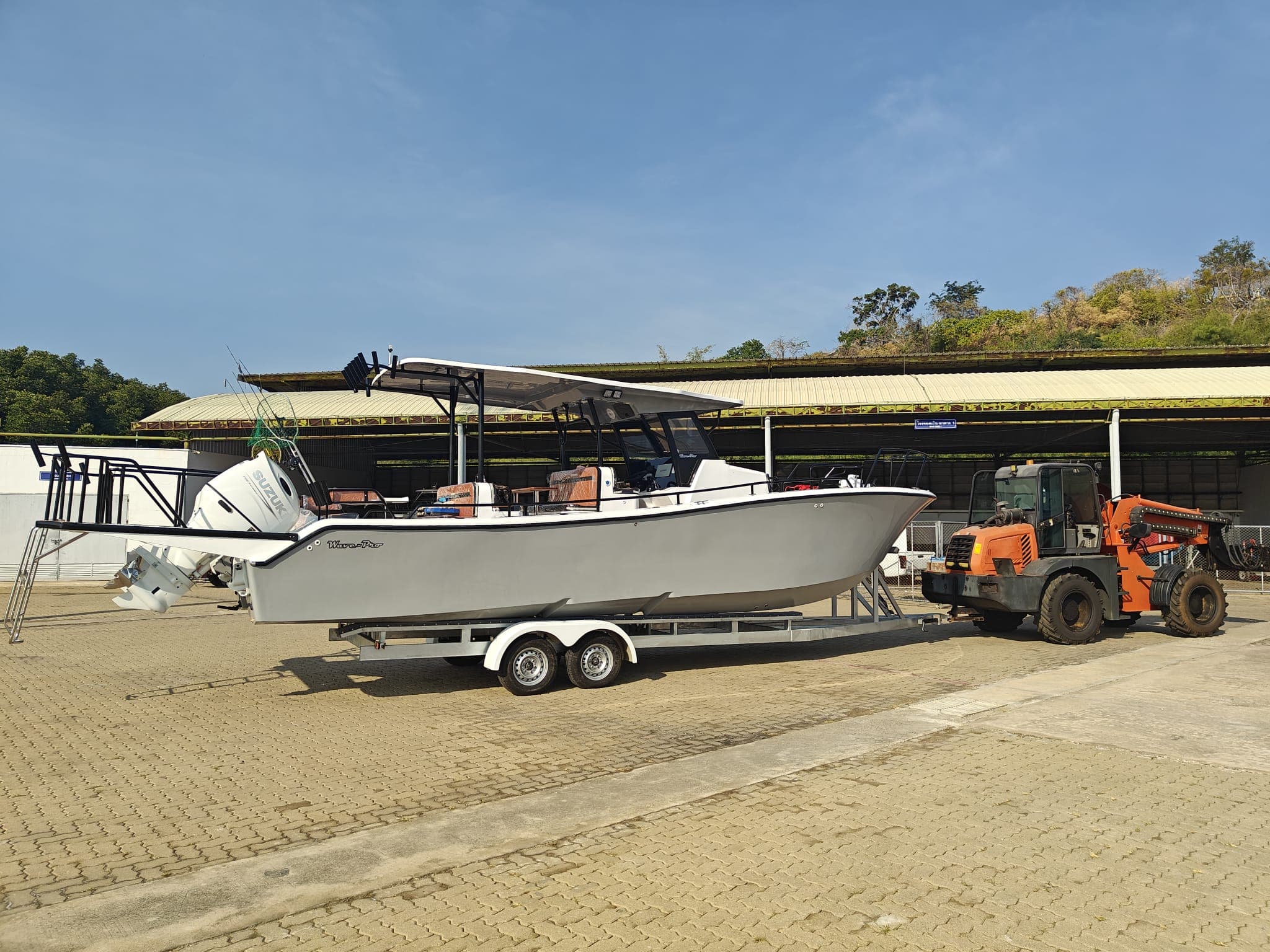 Wave-Pro at the marina